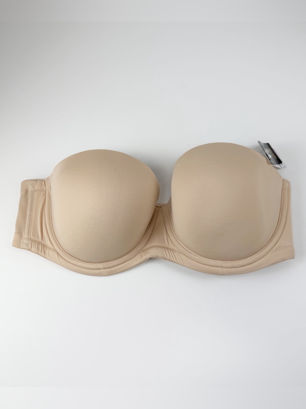 Wacoal Red Carpet Full Figure Underwire Strapless Bra 40D Beige NWT 854119